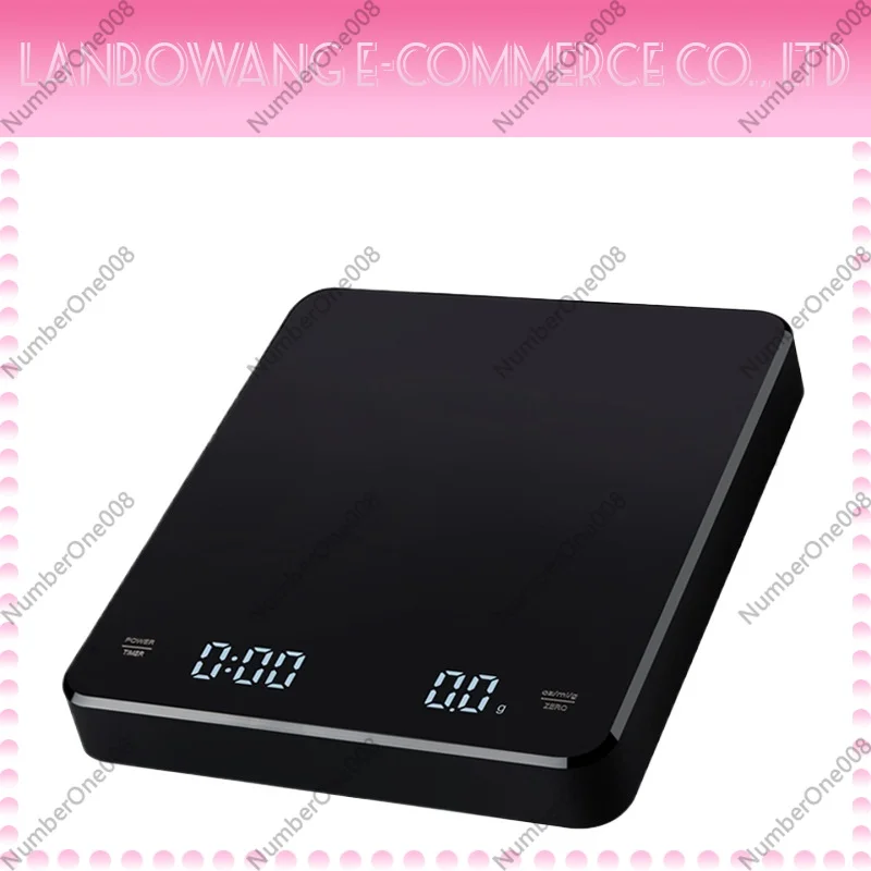 Kitchen Timer Digital - Перезаряжаемые весы для кофе 3 кг/0,1