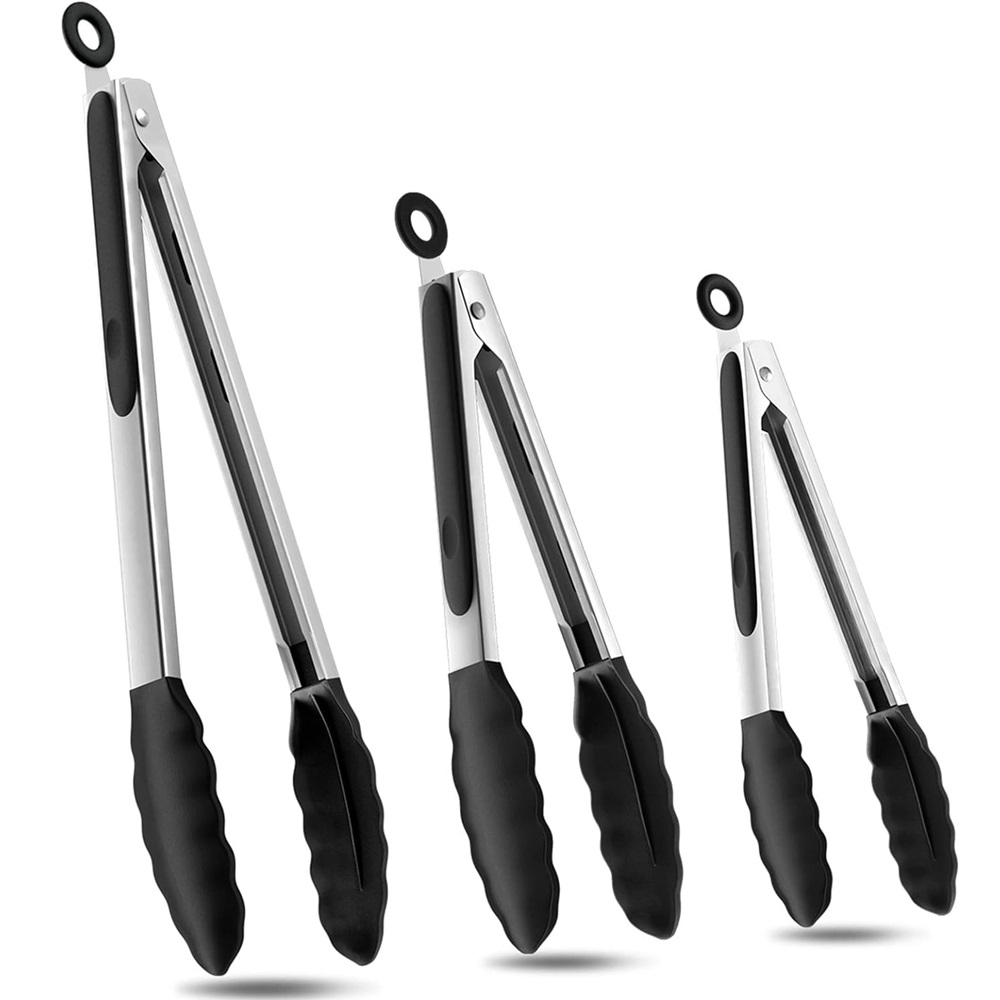 Kitchen Gadgets Gifts - Силиконовые щипцы для гриля для барбекю,