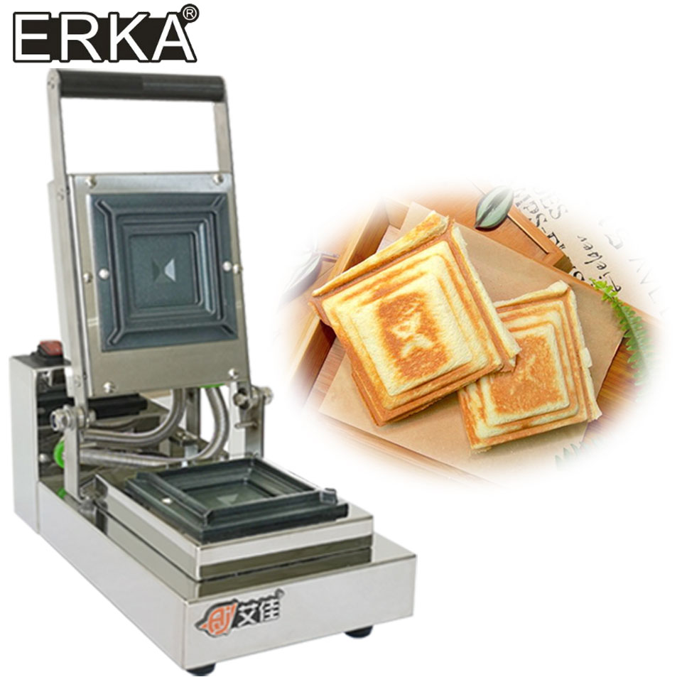Breakfast Sandwich Maker - ERKA горячий пресс сэндвичница квадратный гриль
