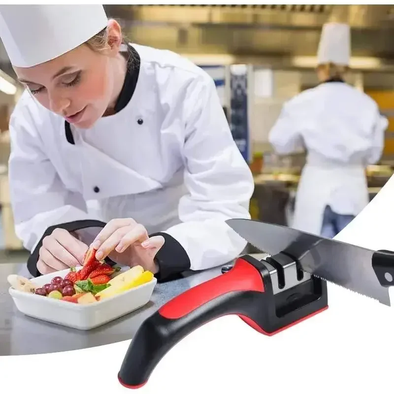 Трехступенчатая точилка для но – обзор и цена Kitchen Gadgets Needed