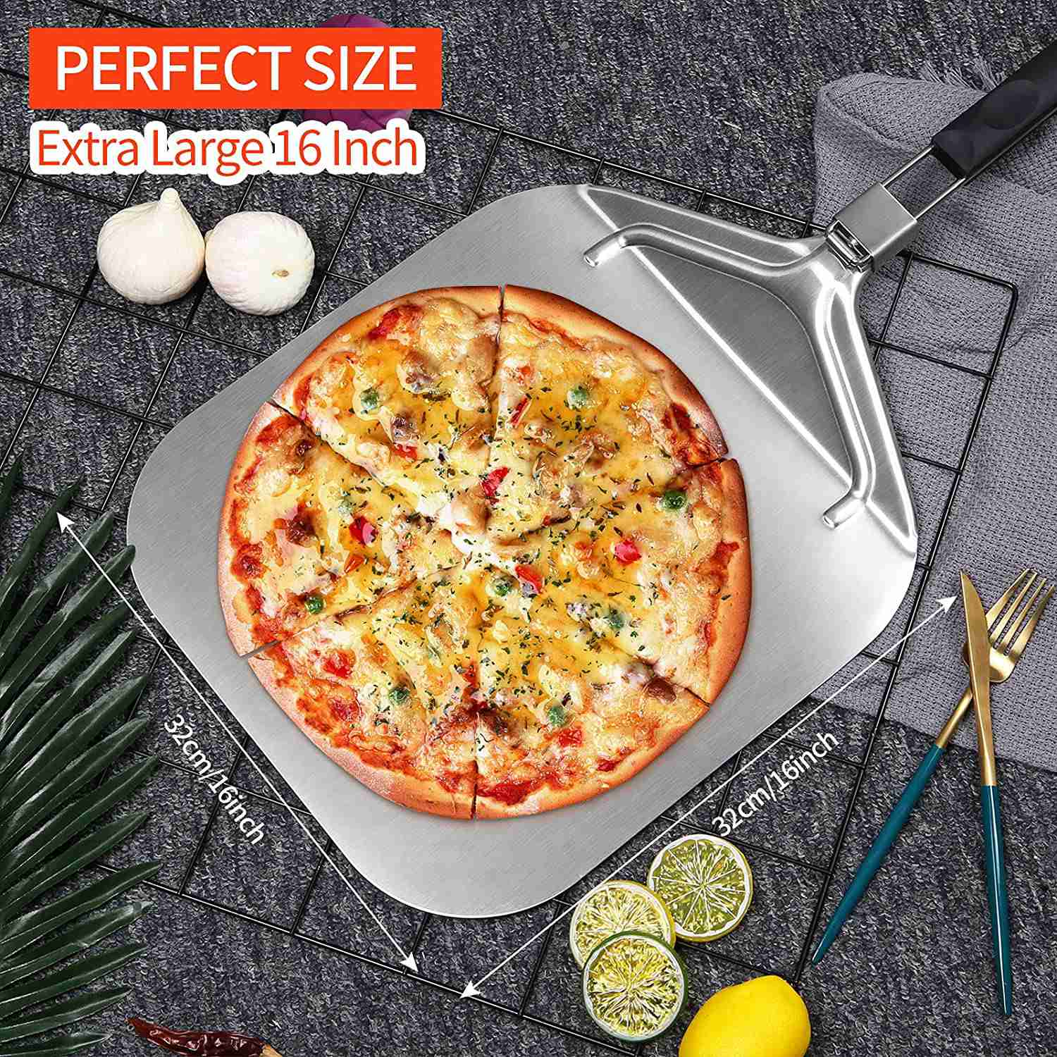 WSFS! Складная алюминиевая пиц – обзор и цена Pizza Stone Baking