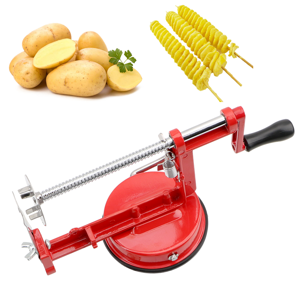 Ручной спиральный резак для ка – обзор и цена Apple Corer Slicer